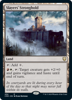 Slayers' Stronghold Commander Legends NM Land Rare MAGIC GATHERING CARD ABUGames - Image 1