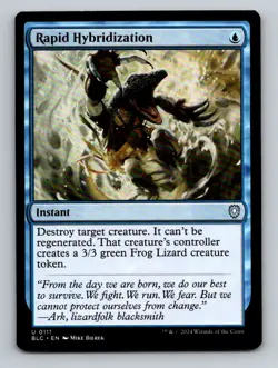 Rapid Hybridization Normal U Commander: Bloomburrow 111 NM - Image 1