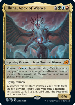 Illuna, Apex of Wishes Ikoria: Lair of Behemoths NM Mythic Rare CARD ABUGames - Image 1