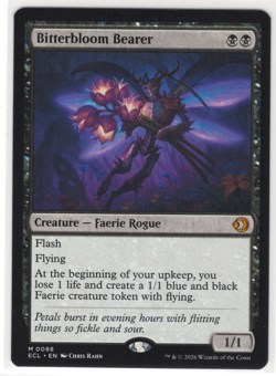 MTG Bitterbloom Bearer Lorwyn Eclipsed ECL #88 mythic NM **LOOK**!! - Image 1