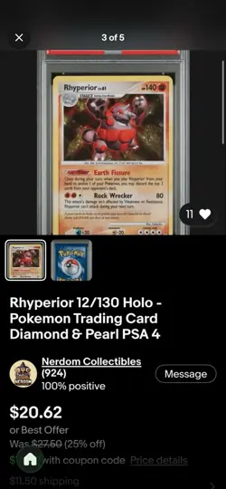 Pokemon Graded Card Lot - Image 3