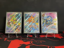 Pokemon First Partner Illustration Collection Series 1 Gen 4 Sinnoh Starters - Image 1