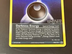 Pokemon Darkness Energy 103/113 Reverse Holo EX Delta Species LP Stamped Rare - Image 4
