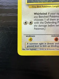 Pokemon Card Pidgey 57/102 Base Set Vintage Unlimited - Image 4