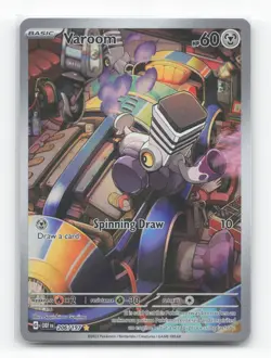 Pokemon TCG - Varoom 206/197 Near Mint Illustration Rare Obsidian Flames - Image 1