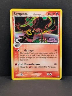 Rayquaza Delta Species 26/110 Holon Phantoms Reverse Holo Rare Pokemon TCG MP+ - Image 1