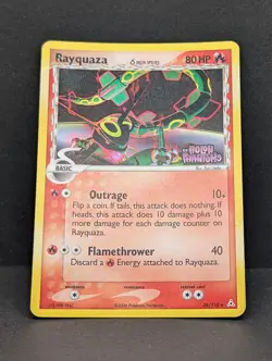 Rayquaza Delta Species 26/110 Holon Phantoms Reverse Holo Rare Pokemon TCG MP+ - Image 3