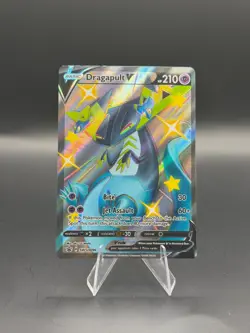 Dragapult V SWSH096 Shiny Promo Sword & Shield Ultra Rare NM Pokemon TCG - Image 1