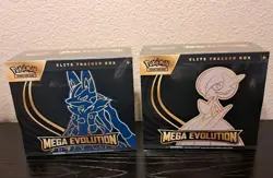Pokemon TCG Mega Evolution Elite Trainer Box ETB Lucario and Gardevoir Set of 2 - Image 2