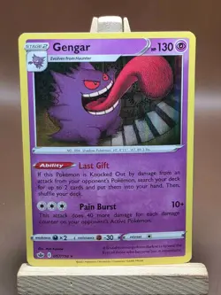 LP Gengar 057/198 Swsh06: Sword & Shield - Chilling Reign Reverse Holo Pokemon - Image 1