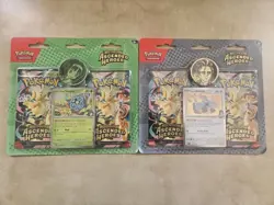 Pokemon TCG Ascended Heroes 2-Pack Blisters - Erika and Larry - Set of 2 SEALED - Image 1