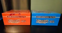 Pokemon Sword & Shield Battle Styles 2 ETBs (Red & Blue) Sealed - Image 5