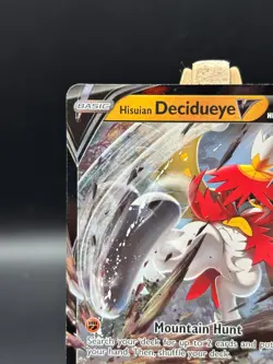 Pokemon TCG Hisuian Decidueye V 083/189 SWSH10: Astral Radiance UR NM (R3) - Image 3