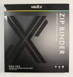 Vault X - 12 Pocket Exo Tec Zip Binder Pokemon Paldea Evolved SV2 Edition - New - Image 1