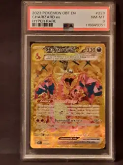 2023 Pokemon OBF EN Charizard Ex Psa 8 - Image 1