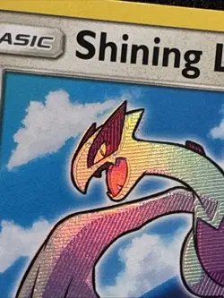 Pokemon - Misaligned Texture Error - Shining Lugia SM82 Promo Holo - Image 1