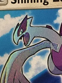 Pokemon - Misaligned Texture Error - Shining Lugia SM82 Promo Holo - Image 3
