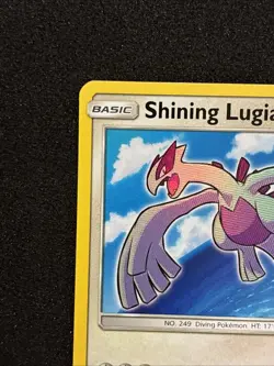 Pokemon - Misaligned Texture Error - Shining Lugia SM82 Promo Holo - Image 5