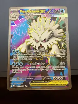 Mega Evolution Abomasnow ex Ultra Rare 157/132 Near Mint Pokemon TCG - Image 1