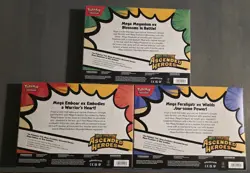 Pokemon TCG Ascended Heroes EX Box 3-Pack (Costco Exclusive Bundle) – NEW ✅ - Image 2