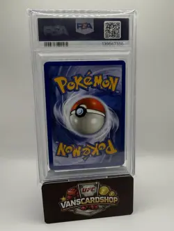 1999 POKEMON BASE SET UNLIMITED #1 ALAKAZAM-HOLO PSA 8 - Image 2
