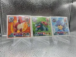 2004 Pokemon Amada ADV Part 4 Stickers Charmeleon Venusaur Wartortle Lot - Image 1