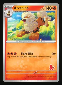 2023 POKEMON TCG MY FIRST BATTLE CHARMANDER DECK STAMPED - ARCANINE - Image 1