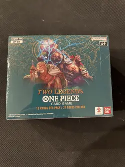 One Piece TCG OP-08 Two Legends Booster Box English Sealed - Image 1