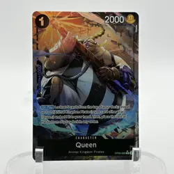One Piece Queen OP08-080 R Foil Parallel - Two Legends NM ENGLISH - Image 1