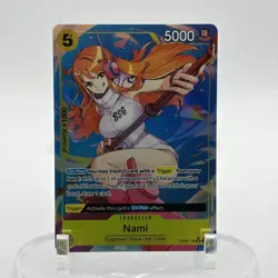 One Piece Nami OP08-106 SR Parallel Foil - Two Legends NM ENGLISH - Image 1