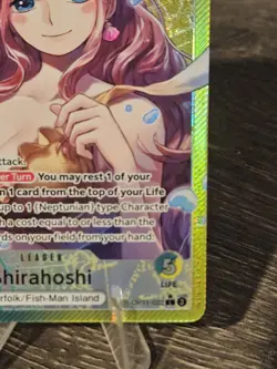 Shirahoshi (Alternate Art) OP11-022 English L A Fist of Divine Speed One Piece - Image 5