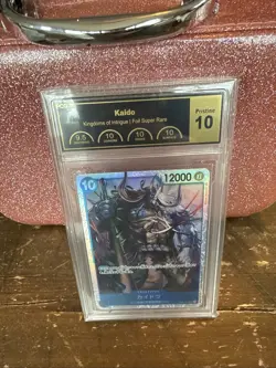🔥 KAIDO OP04-044 Super Rare One Piece Graded PCG PRISTINE 10 - Image 2