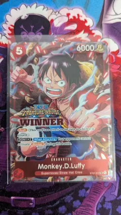 Monkey.D.Luffy (Winner Pack Vol. 5) ST01-012 One Piece Promotion Cards Foil EN - Image 1