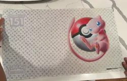 Pokemon 151 UPC Playmat Mew Play Mat Ultra Premium Collection UPC - Image 1