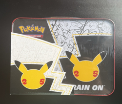 Pokemon TCG Celebration 25th Anniversary Collector’s Chest Lunch Box Tin Sealed - Image 2