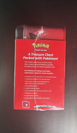 Pokemon TCG Celebration 25th Anniversary Collector’s Chest Lunch Box Tin Sealed - Image 4