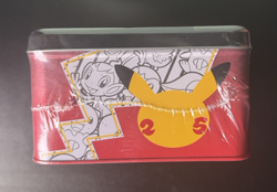 Pokemon TCG Celebration 25th Anniversary Collector’s Chest Lunch Box Tin Sealed - Image 5