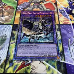1x (M/NM) Red-Eyes Slash Dragon MP25-EN031 Starlight Rare 1st Edition Yugioh - Image 1