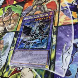 1x (M/NM) Red-Eyes Slash Dragon MP25-EN031 Starlight Rare 1st Edition Yugioh - Image 2