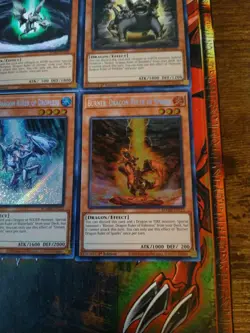 4 Dragon Rulers - Burner Reactan Lightning Stream - Secret Rare BLMM Yugioh NM - Image 4