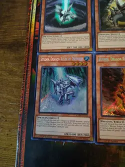 4 Dragon Rulers - Burner Reactan Lightning Stream - Secret Rare BLMM Yugioh NM - Image 5