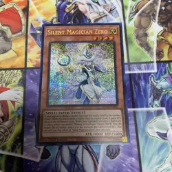 1x (M/NM) Silent Magician Zero MP25-EN060 Prismatic Secret Rare 1st Ed. Yugioh - Image 1