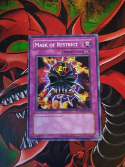 Mask of Restrict - RP02-EN031 - Common - Unlimited Edition Yugioh NM - Image 1