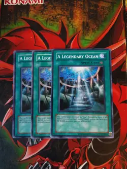 x3 A Legendary Ocean - RP02-EN062 - Common - Unlimited Edition Yugioh NM - Image 1