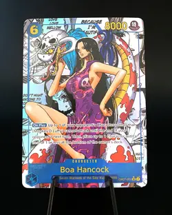 Boa Hancock OP07 Manga PROXY CARD- ENGLISH- High Quality Texture - Image 1