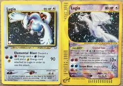 [ART CARD] Lugia Neo Genesis & Aquapolis Holo CUSTOM MADE *READ DESCRIPTION* - Image 1