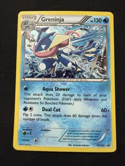 Greninja XY162 Black Star Promo Holo NM Pokemon Card English - Image 1