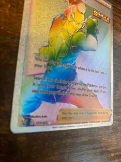 177/163 SINGLE STRIKE STYLE MUSTARD (secret rare holo Pokemon Card Battle Styles - Image 2