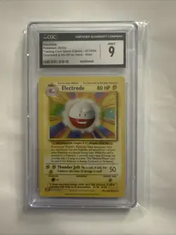 Pokemon TCG Electrode Trading Card 011/034 Classic Holo M/Nm Condition - Image 1