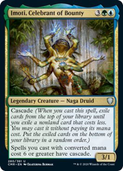 Imoti, Celebrant of Bounty FOIL Commander Legends NM Uncommon CARD ABUGames - Image 1